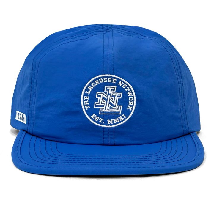 Royal Blue Patch Camp Hat