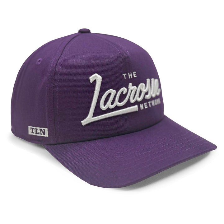 TLN Script Hat (Plum)