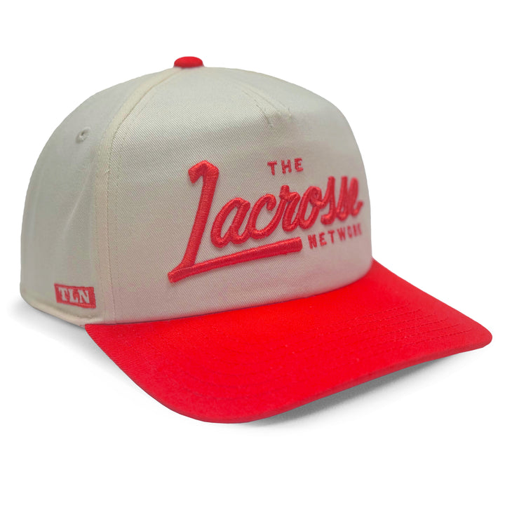 TLN Script Hat (Red/Natural)