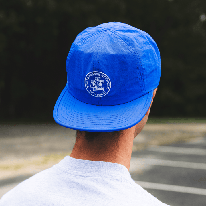 Royal Blue Patch Camp Hat