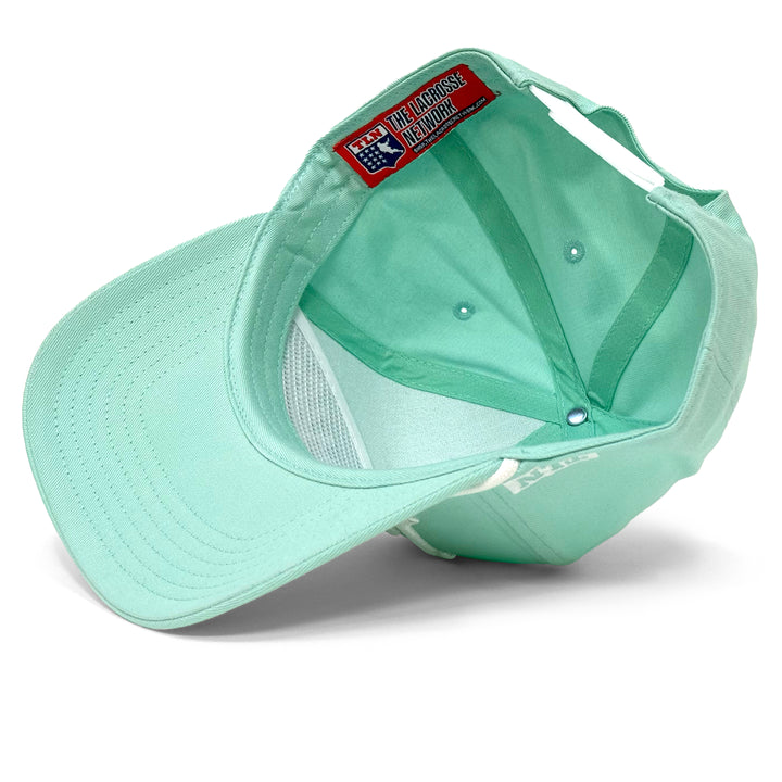 Seafoam Script Rope Hat