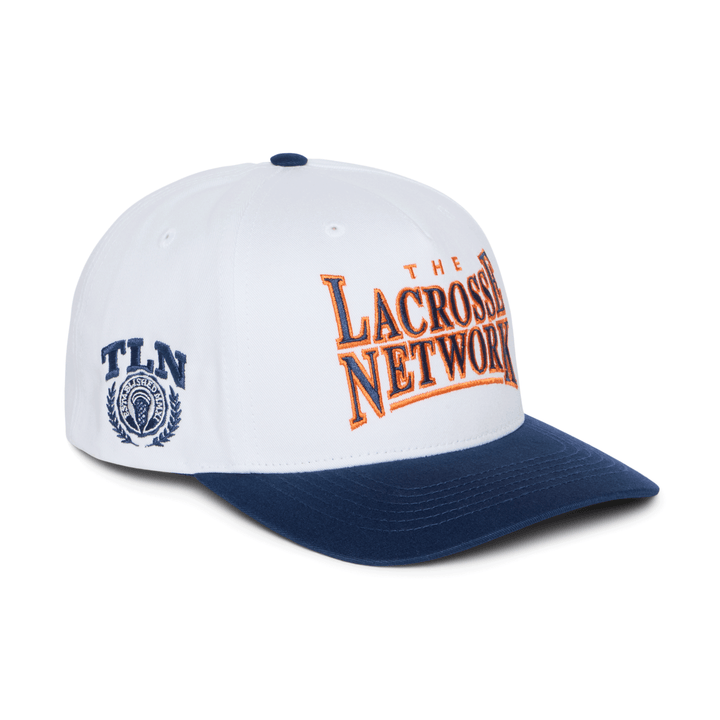 Pit Stop Hat (Navy/Orange)