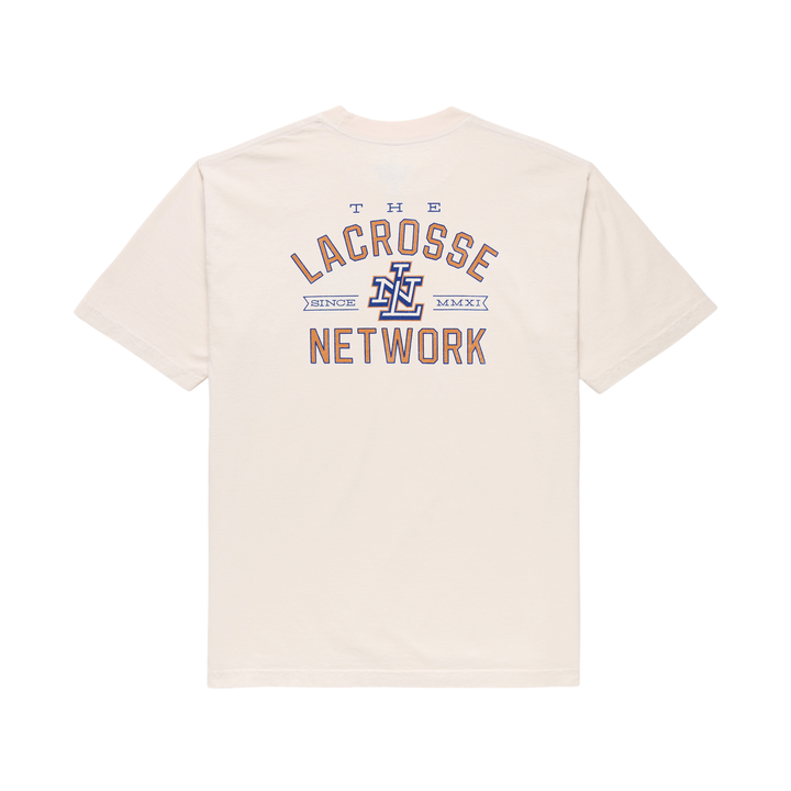 TLN Monogram Tee - Creme