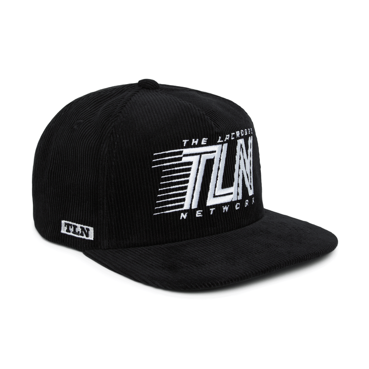 TLN Retro Speed Hat (Black Corduroy)