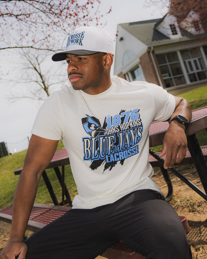Johns Hopkins Blue Jays Speedway Tee