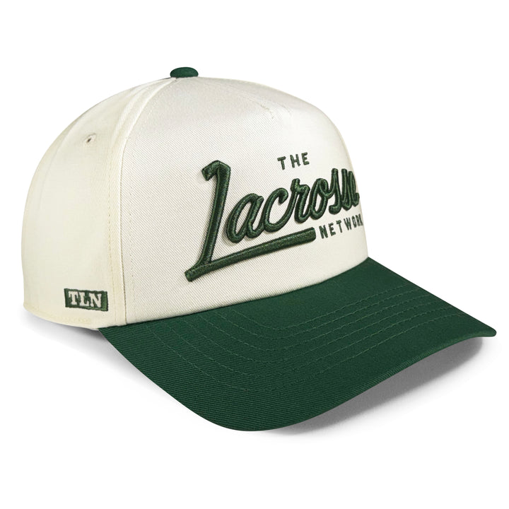 TLN Script Hat (Green/Natural)