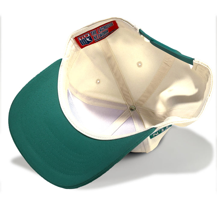 TLN Script Hat (Green/Natural)