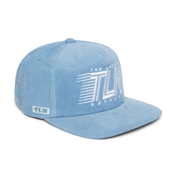 TLN Retro Speed Corduroy Hat (Faded Blue)