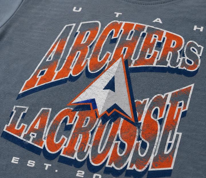 Utah Archers Throwback Washed Tee - Youth
