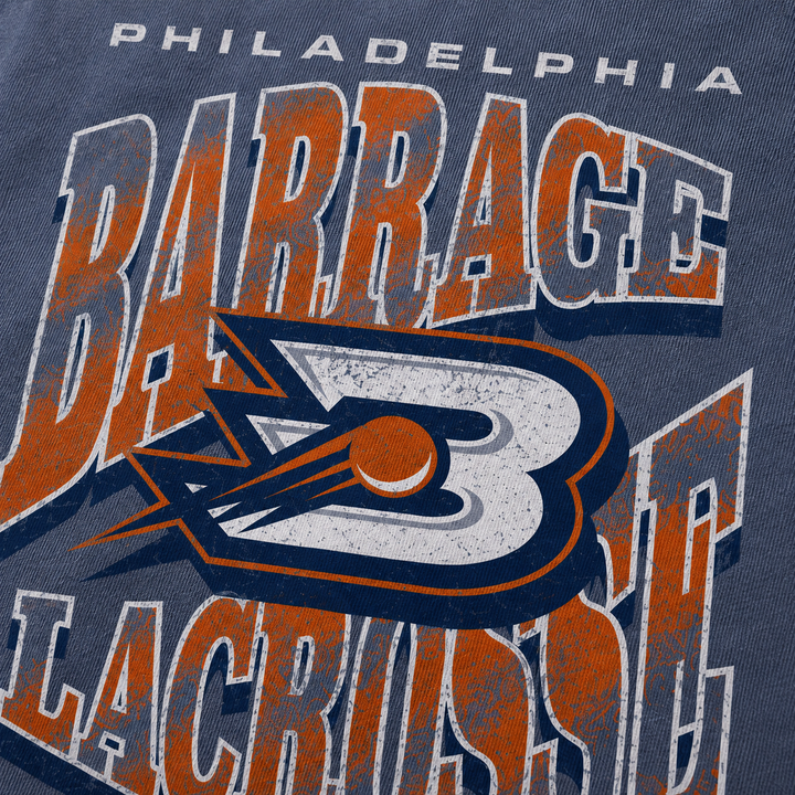 Philadelphia Barrage Throwback Washed Tee