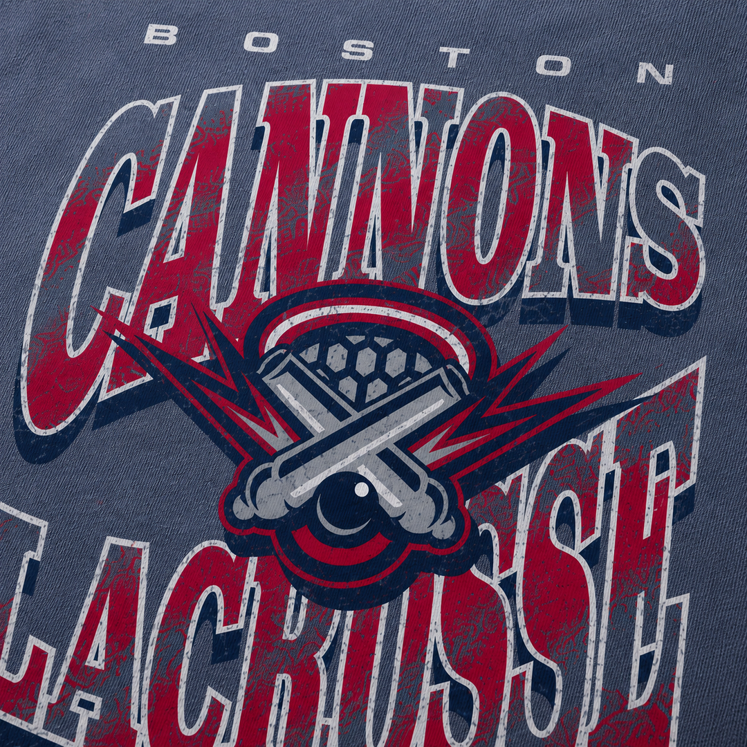 Boston Cannons Throwback Washed Tee