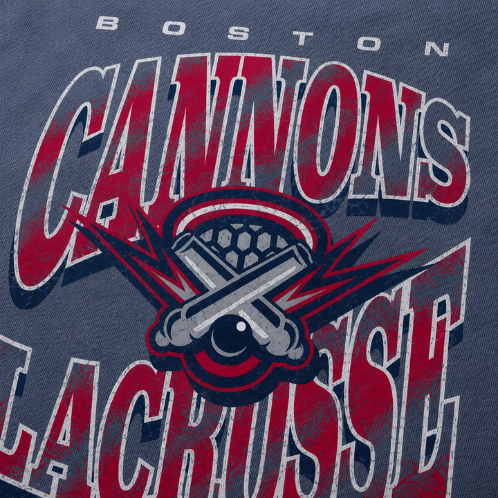 Boston Cannons Throwback Washed Tee