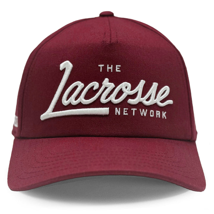 TLN Script Hat (Burgundy)