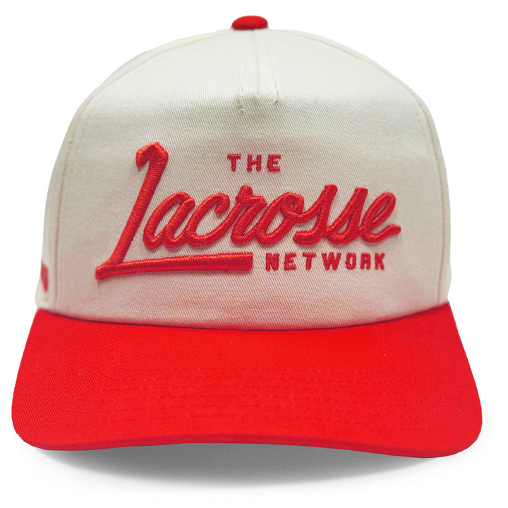 TLN Script Hat (Red/Natural)
