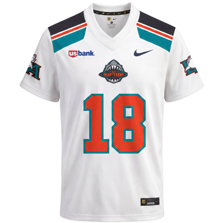 Legends Kyle Harrison #18 Los Angeles Riptide Throwback Nike Replica Player Jersey (California)