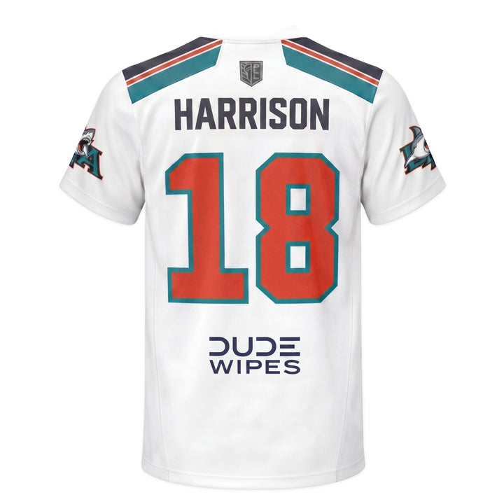 Legends Kyle Harrison #18 Los Angeles Riptide Throwback Nike Replica Player Jersey (California)