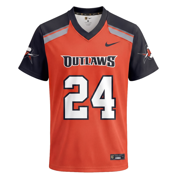 Legends John Grant Jr. #24 Denver Outlaws Throwback Nike Replica Player Jersey - Youth