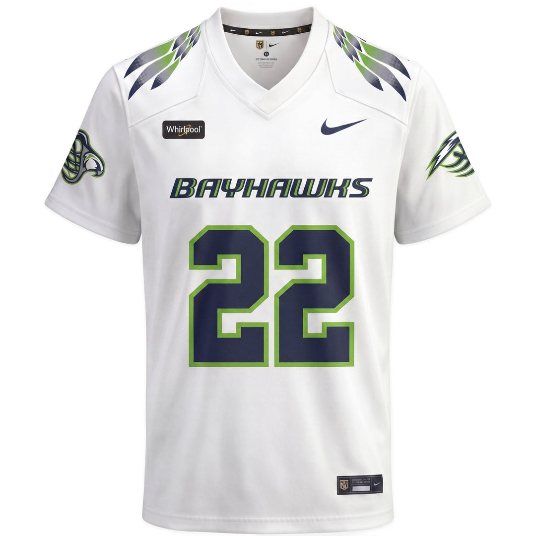 Legends Gary Gait #22 Chesapeake Bayhawks Throwback Nike Replica Player Jersey - Youth (Maryland)