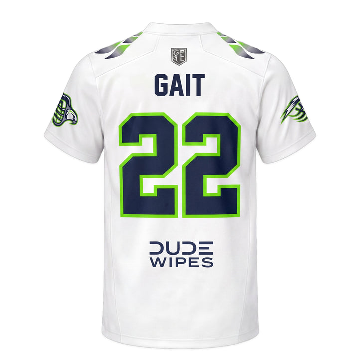Legends Gary Gait #22 Chesapeake Bayhawks Throwback Nike Replica Player Jersey - Youth (Maryland)