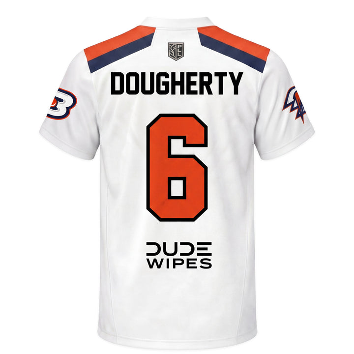 Legends Brian Dougherty #6 Philadelphia Barrage Throwback Nike Replica Player Jersey - Youth