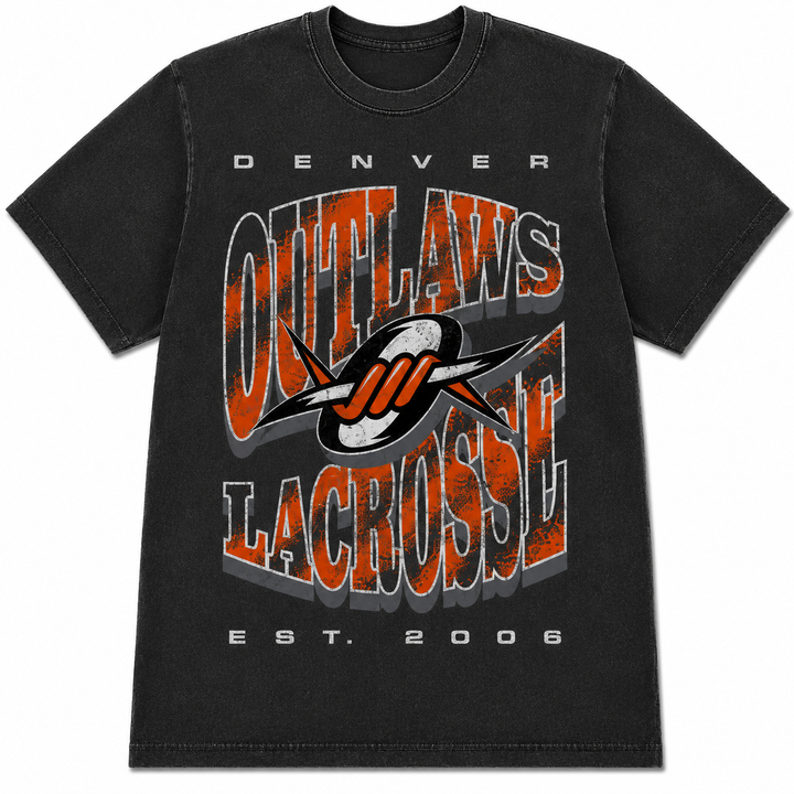 Denver Outlaws Throwback Washed Tee