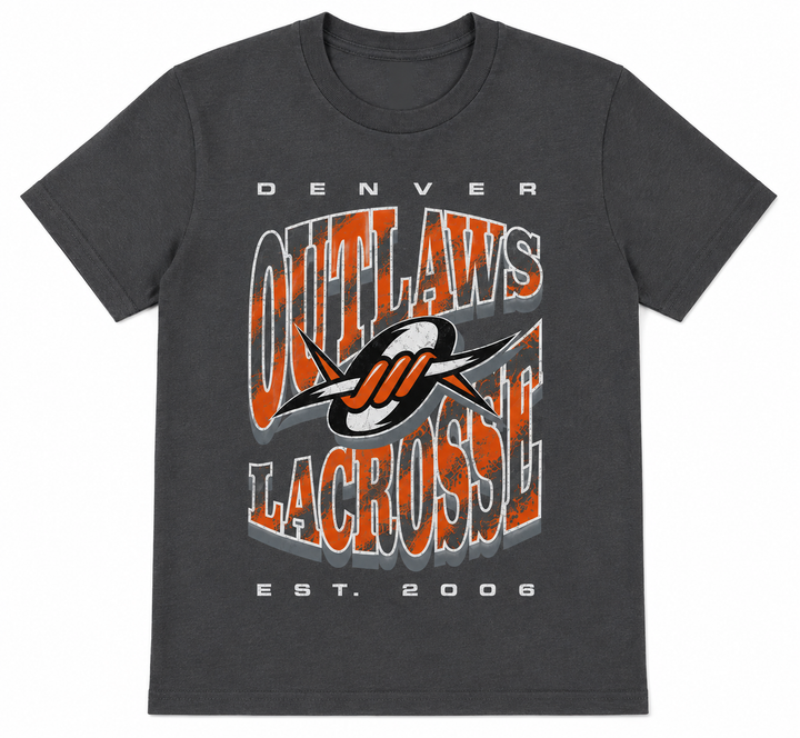 Denver Outlaws Throwback Washed Tee - Youth
