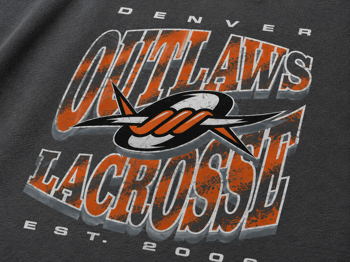 Denver Outlaws Throwback Washed Tee - Youth