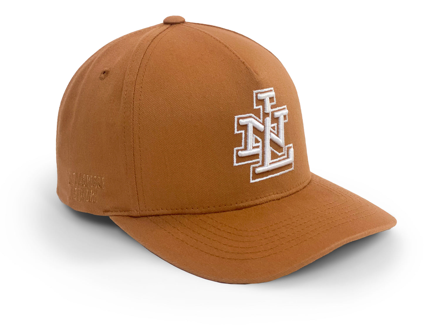 TLN Monogram Hat - Tan