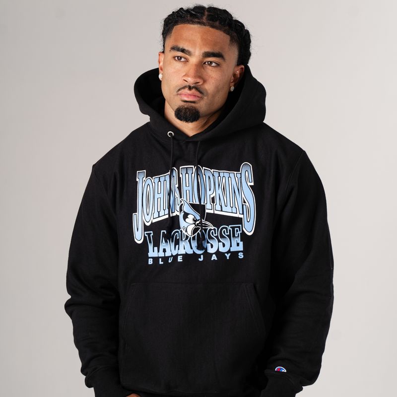 Champion Johns Hopkins Reverse Weave Hoodie The Lacrosse Network